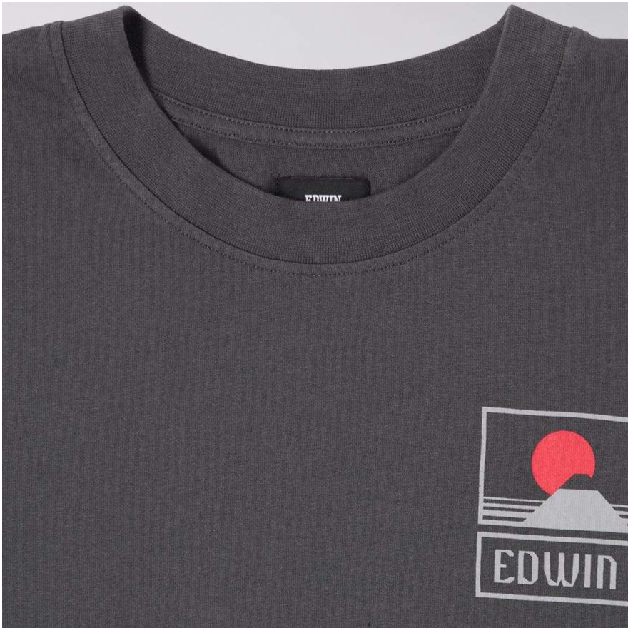 Edwin Sunset On Mt Fuji T-Shirt Ebony