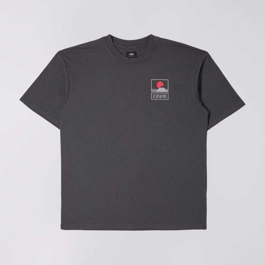 Edwin Sunset On Mt Fuji T-Shirt Ebony