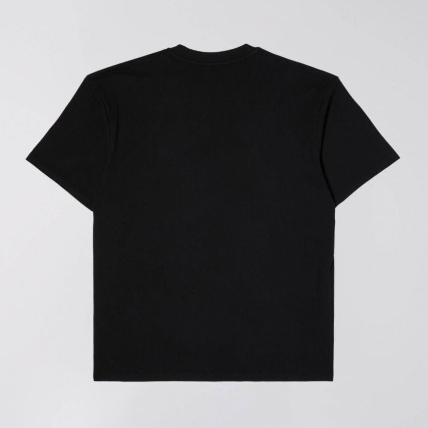 Edwin Katakana Embroidery T-Shirt - Black