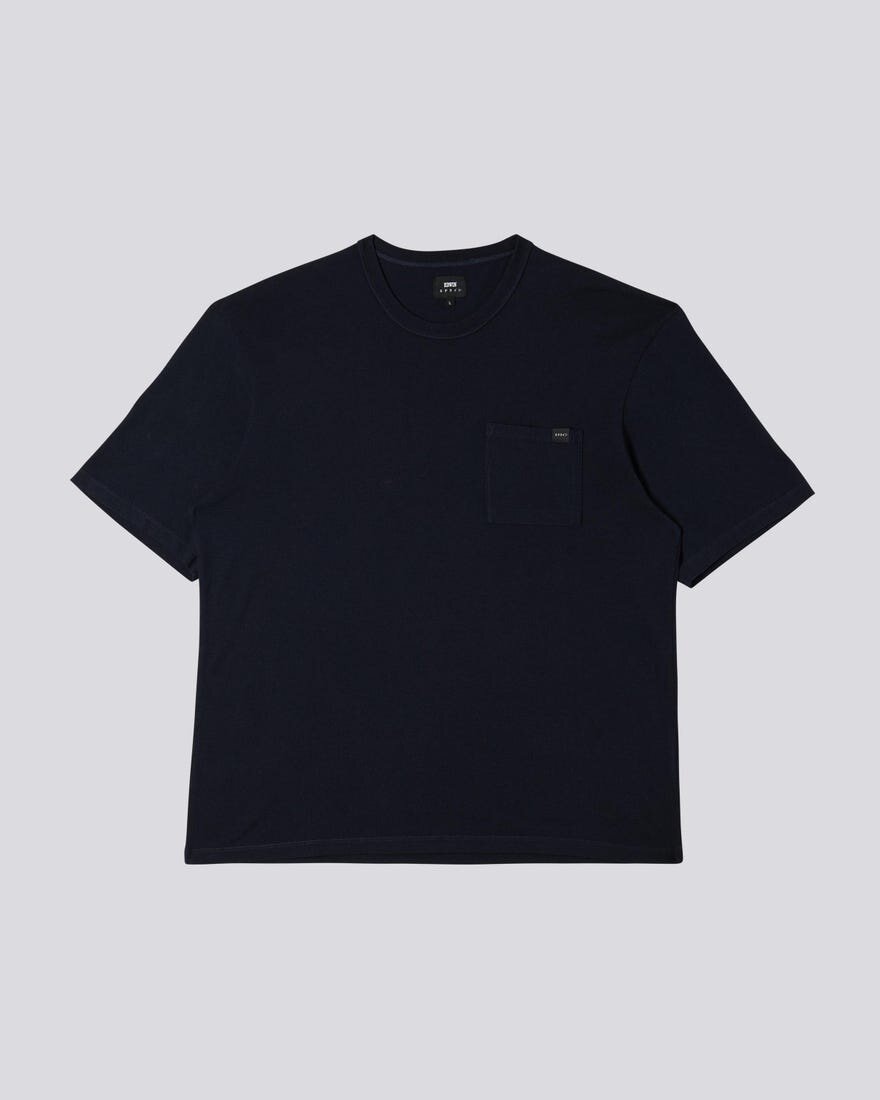 Edwin Oversized Pocket T-Shirt Navy