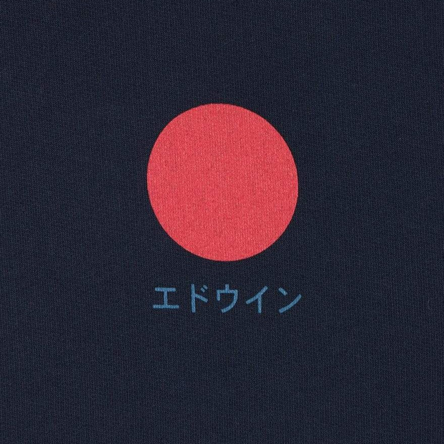 Edwin Japanese Sun Hood Navy Blazer