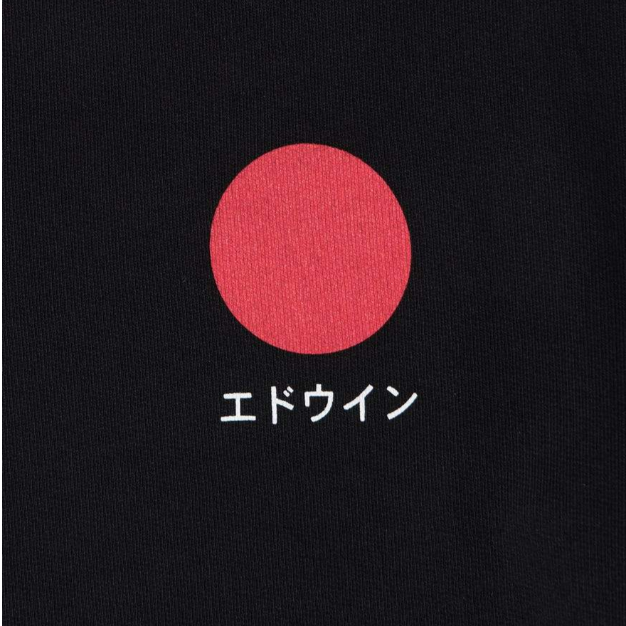 Edwin Japanese Sun Sweat Black