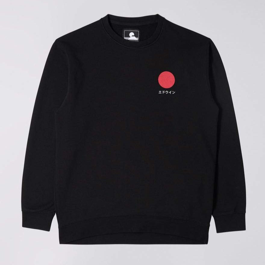 Edwin Japanese Sun Sweat Black
