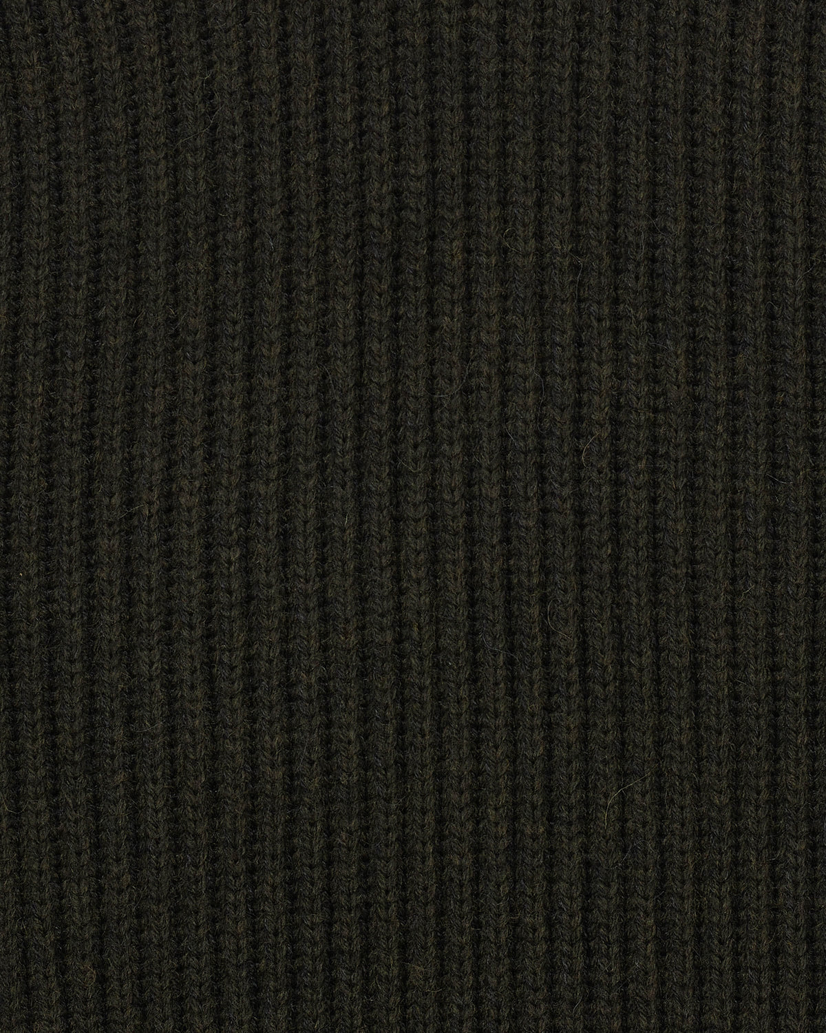 Edwin Roni High Collar Knit - Uniform Green