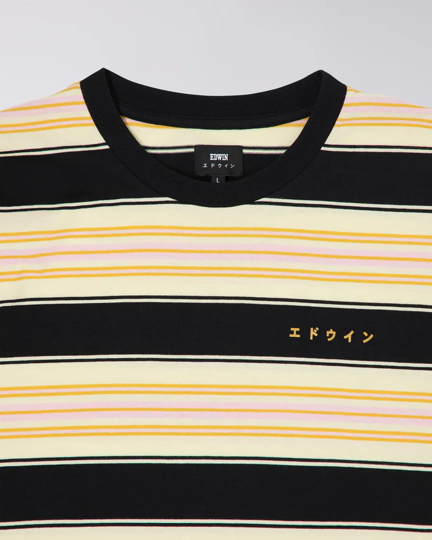 Edwin Quarter Jersey LS - Yellow / Black