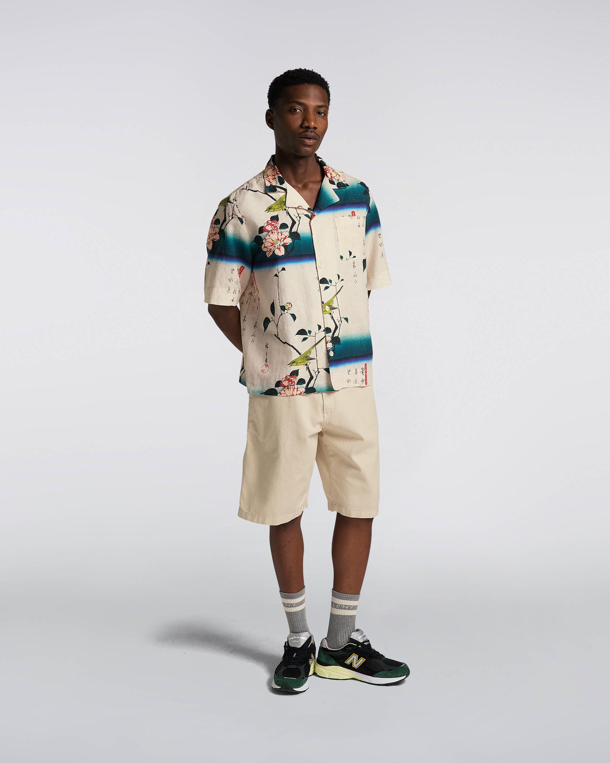 Edwin Hiroshige Shirt - Light AOP Garment