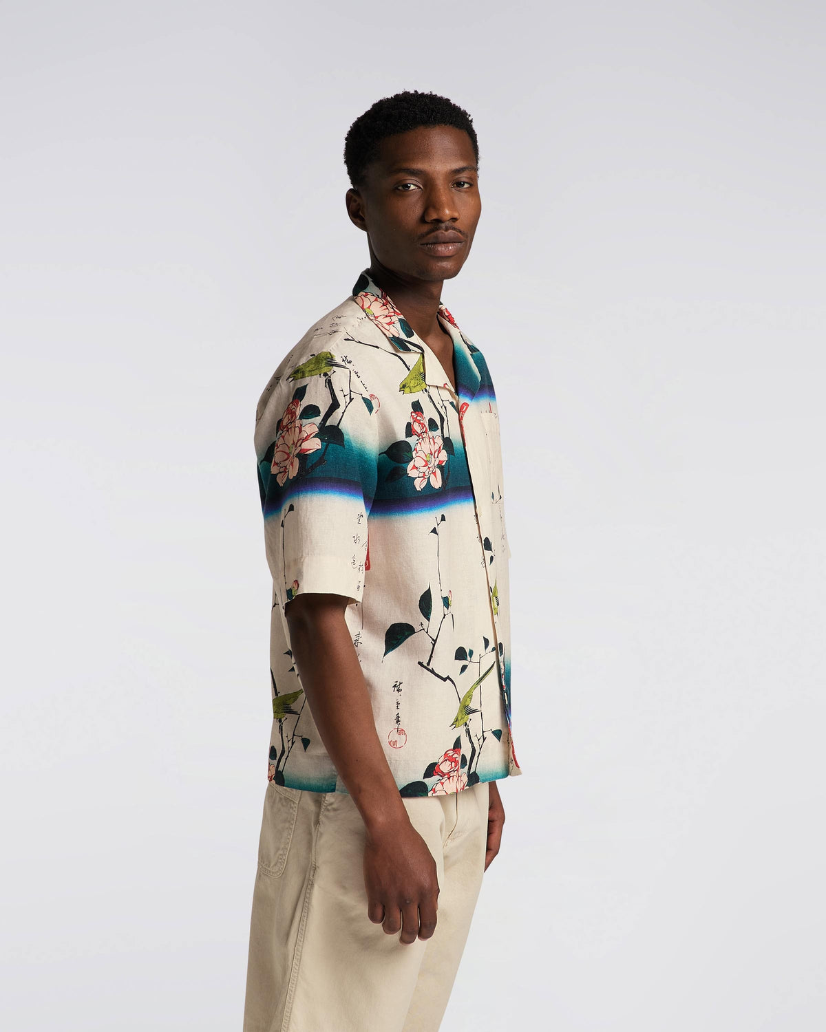 Edwin Hiroshige Shirt - Light AOP Garment