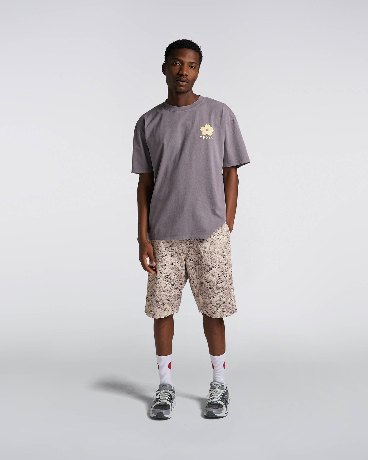 Edwin Hanadorobo IV T-Shirt - Stick Lac Natural