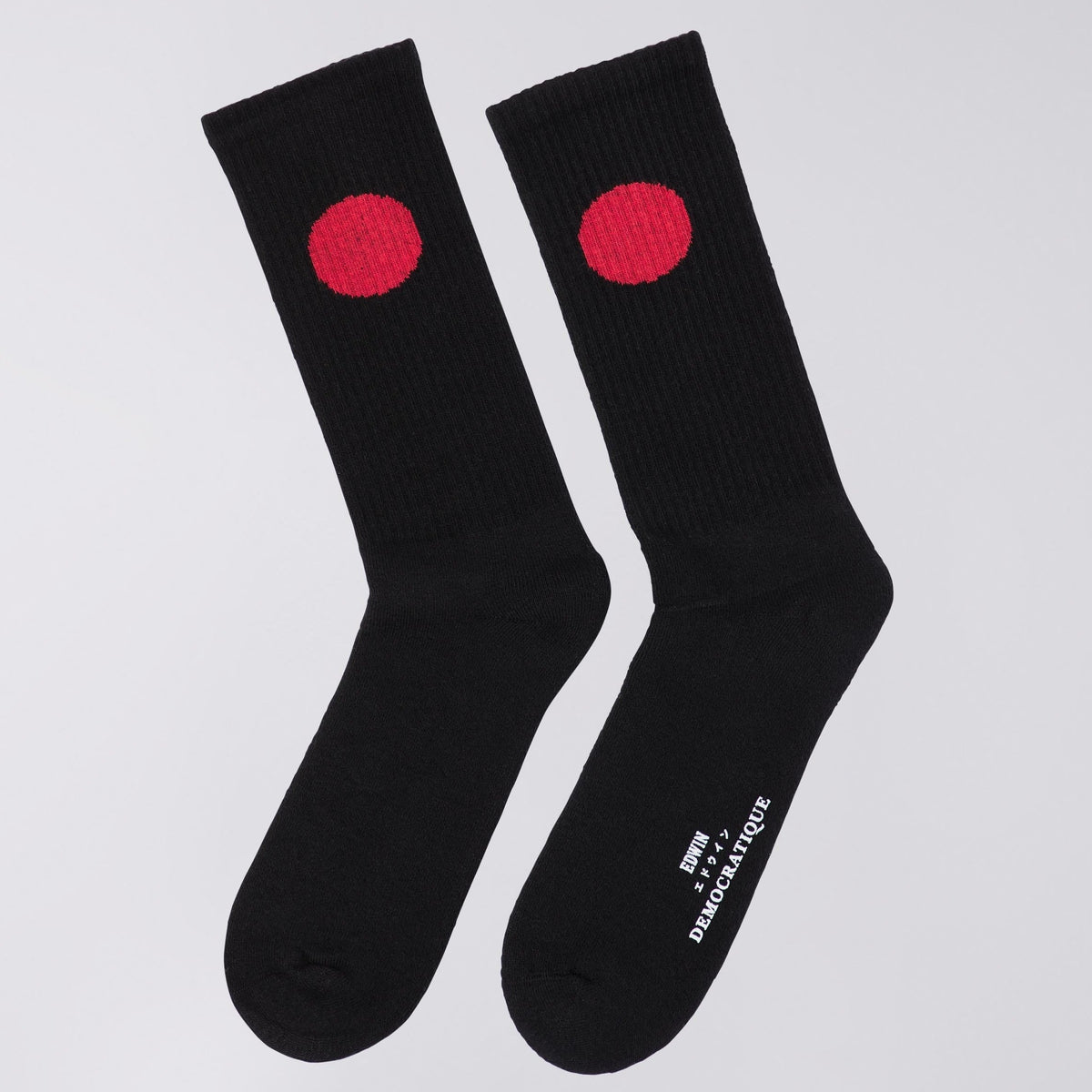 Edwin Japanese Sun Sock - Black