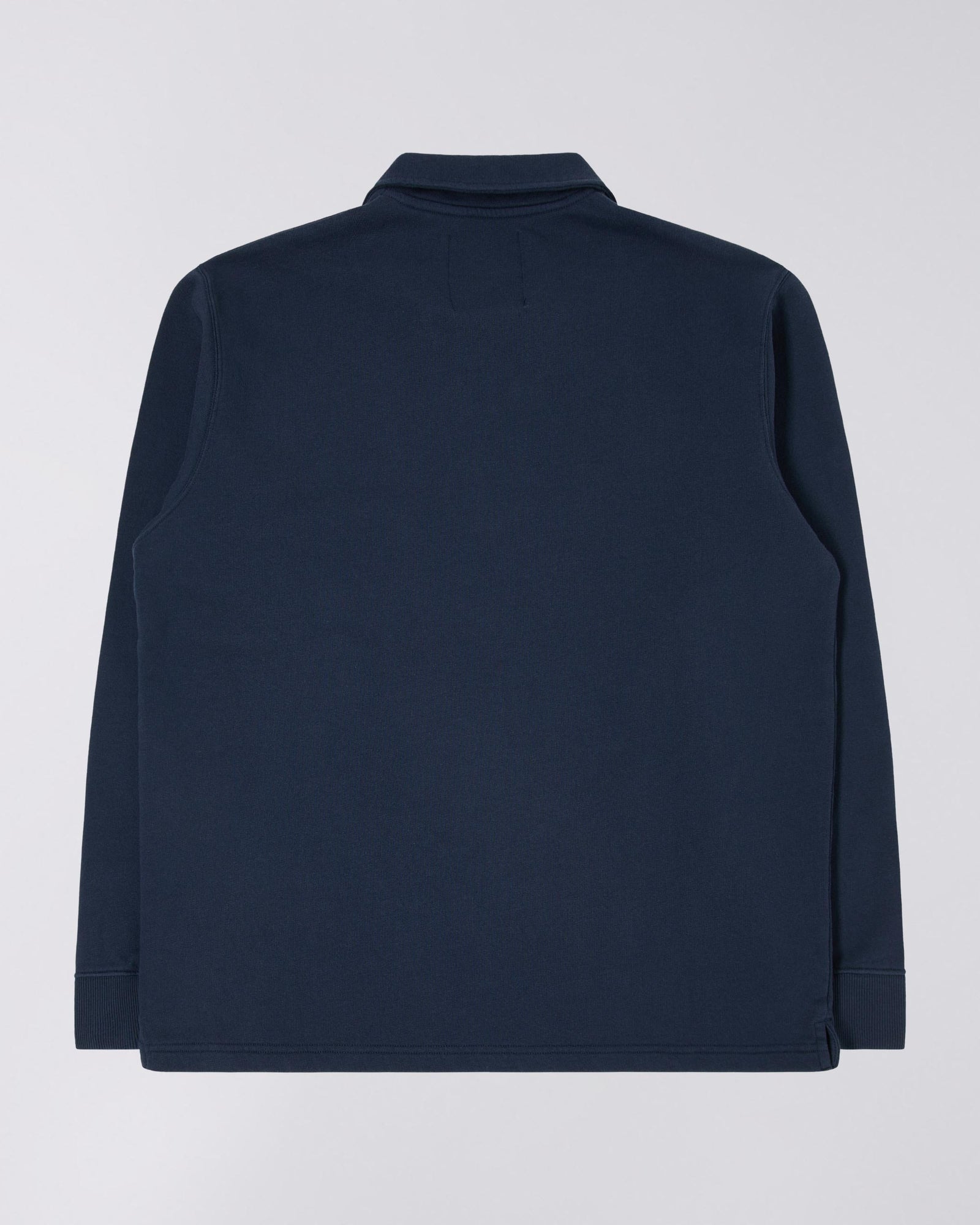 Edwin Zip Polo - Navy Blazer