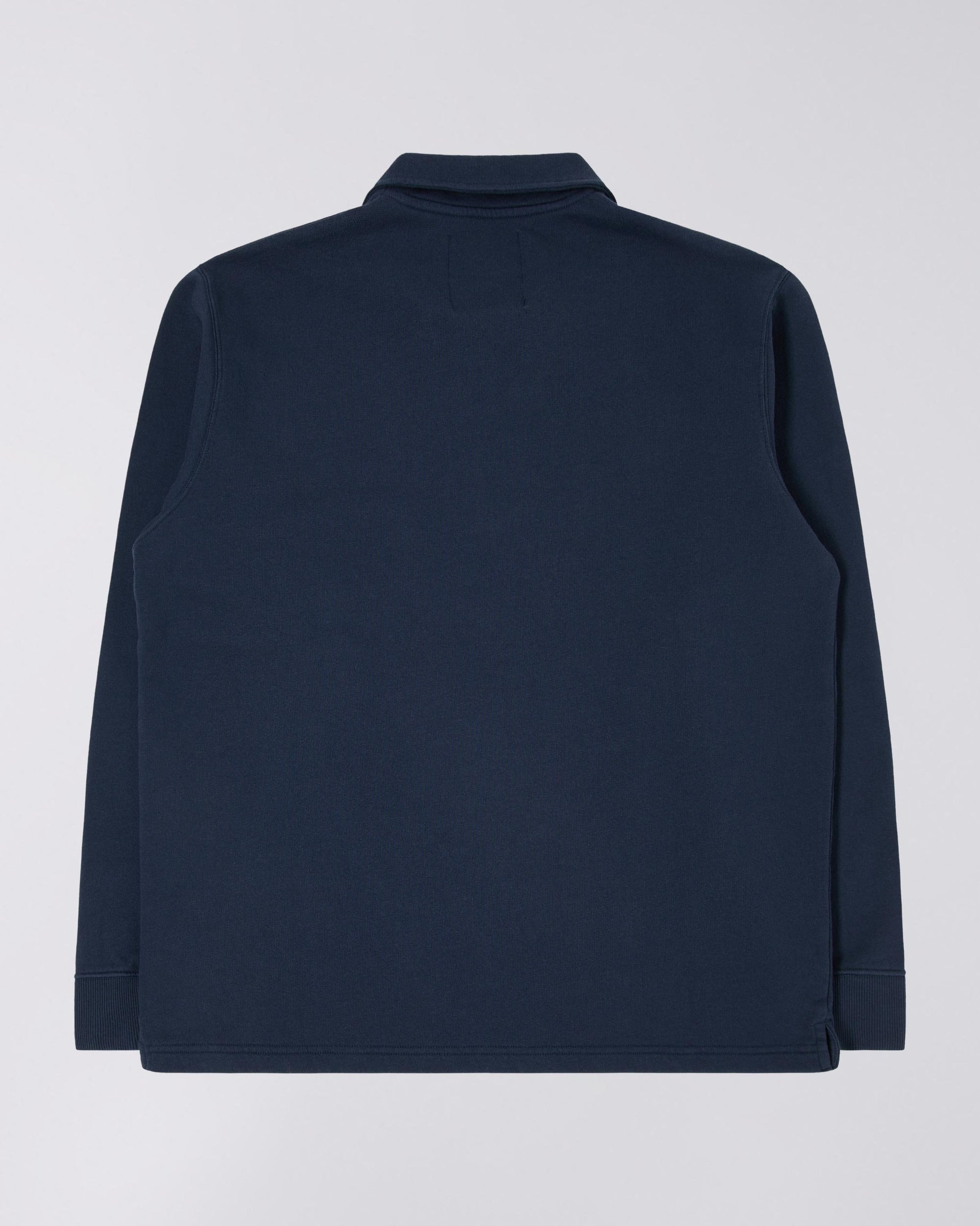 Edwin Zip Polo - Navy Blazer