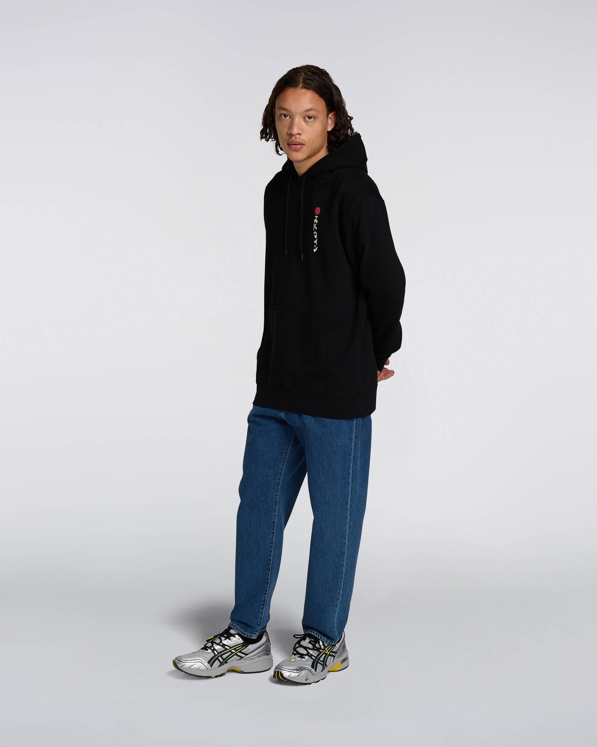 Edwin Kamifuji Hoodie - Black