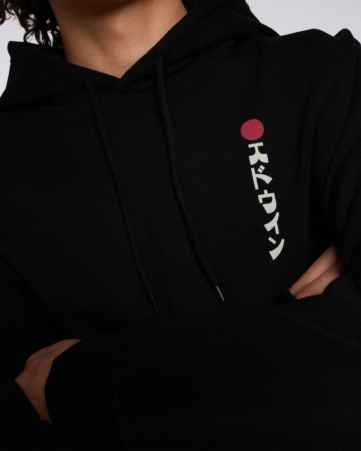 Edwin Kamifuji Hoodie - Black