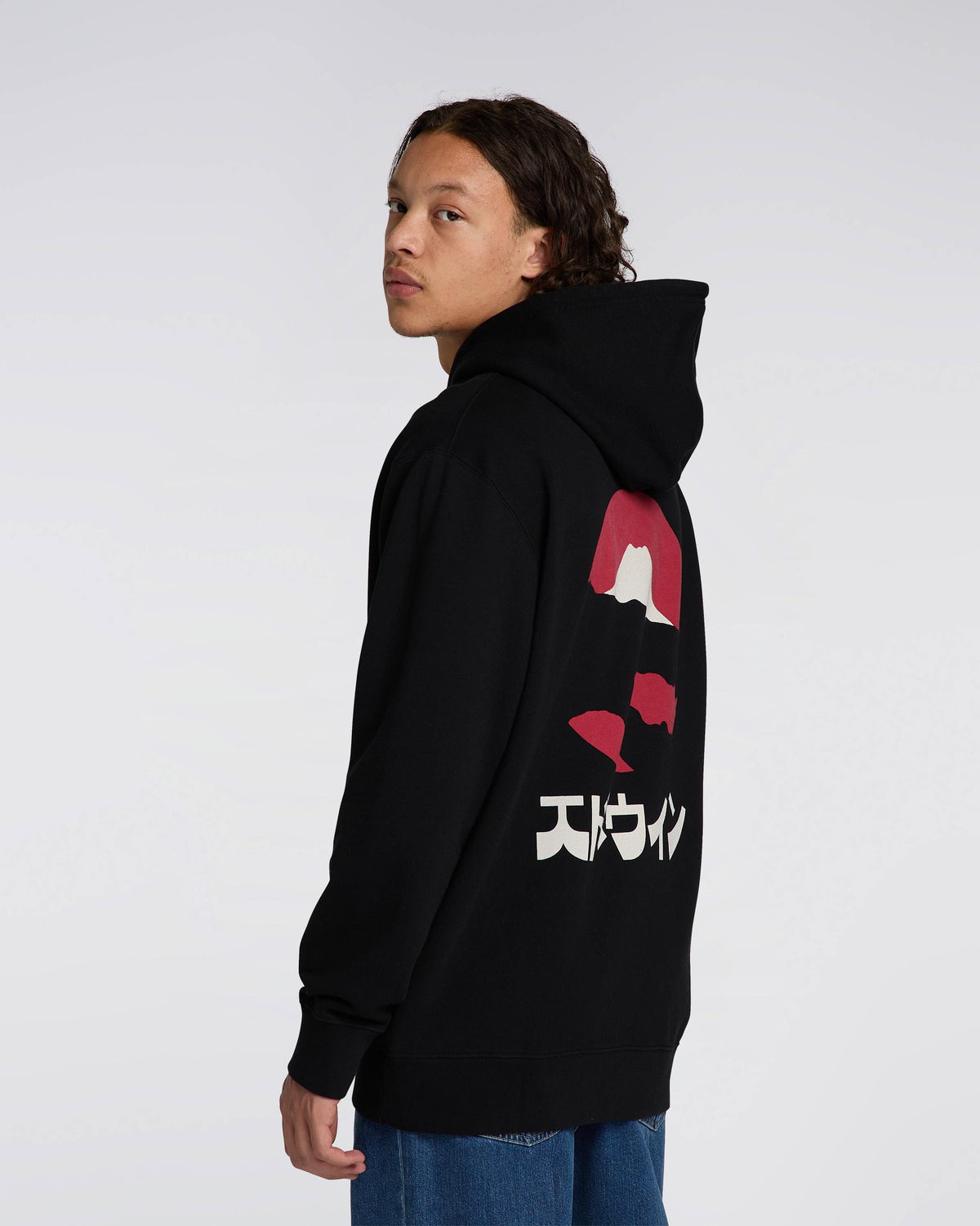 Edwin Kamifuji Hoodie - Black
