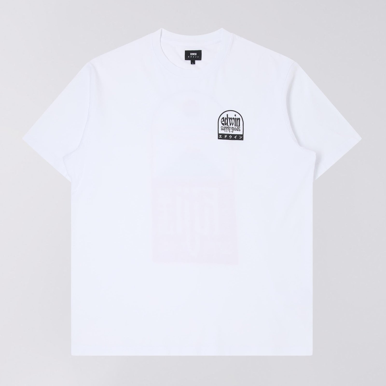 Edwin Fuji Supply Goods T-Shirt - White