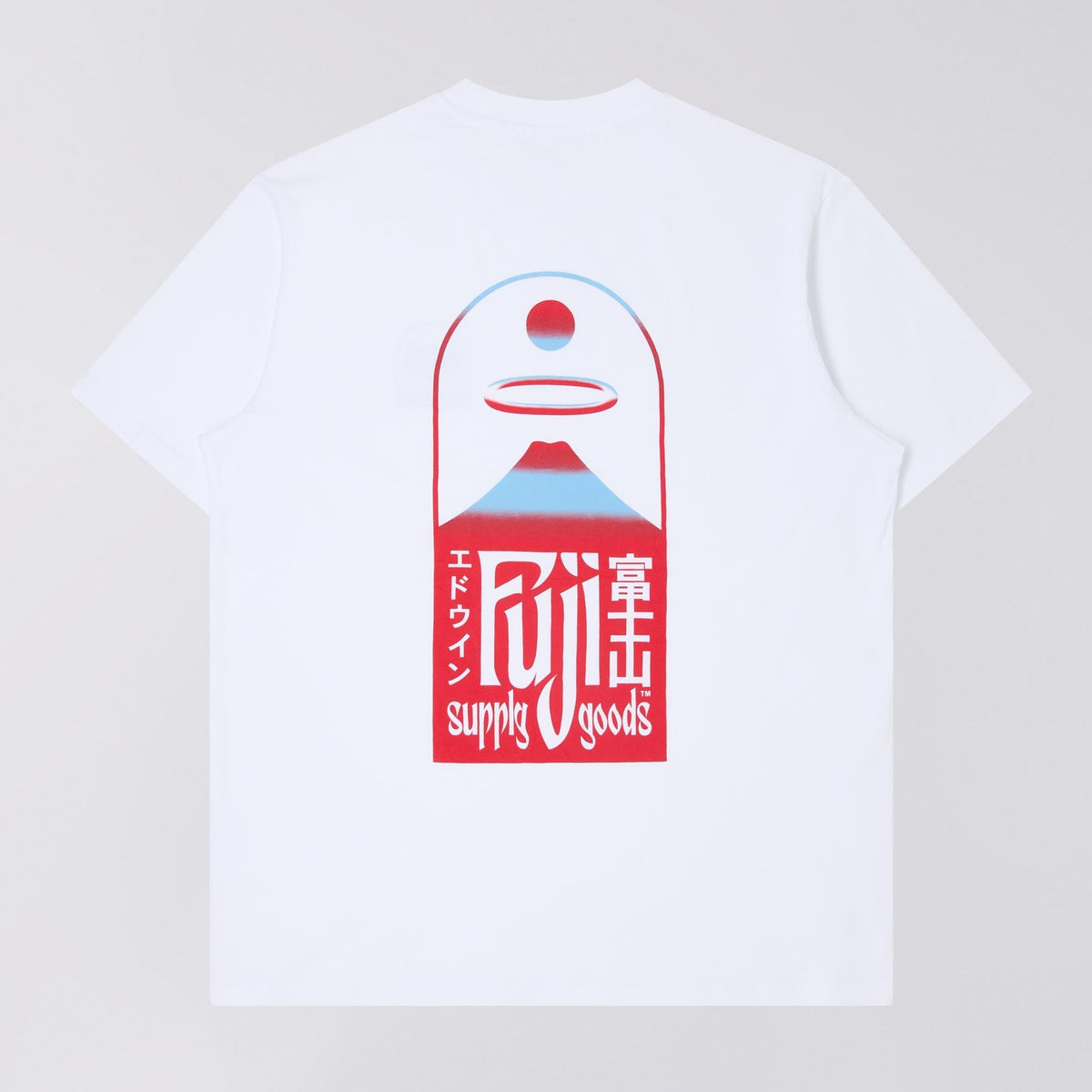 Edwin Fuji Supply Goods T-Shirt - White