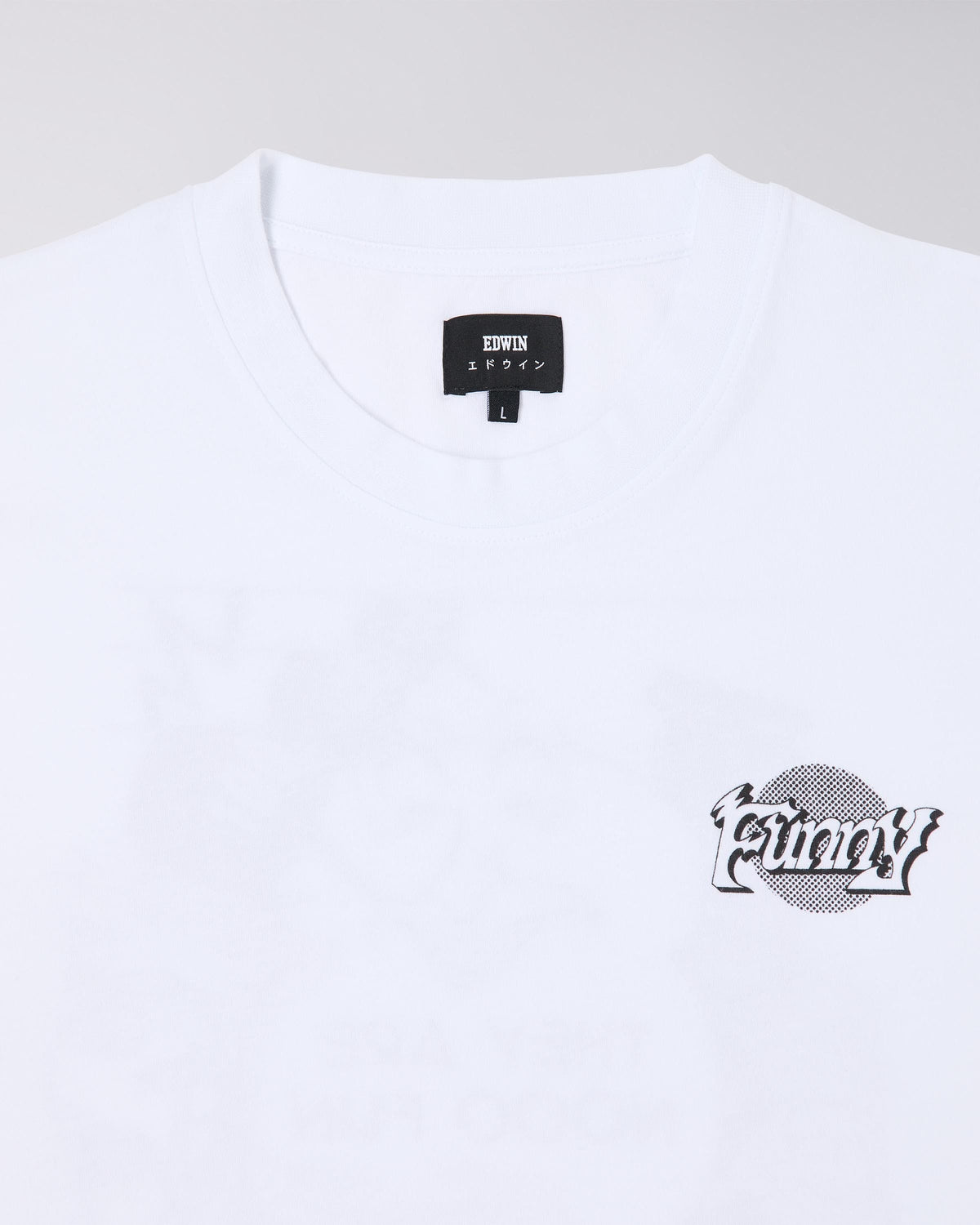 Edwin Omoshirokunai T-Shirt - White