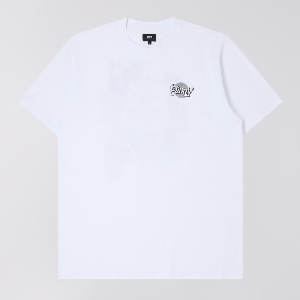 Edwin Omoshirokunai T-Shirt - White