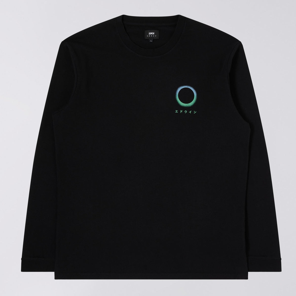 Edwin Sora No Tori LS T-Shirt - Black
