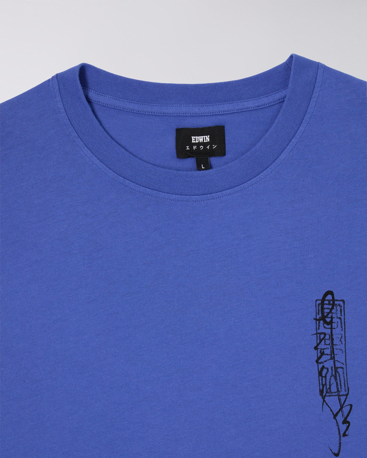 Edwin Goshuin III LS T-Shirt - Dazzling Blue