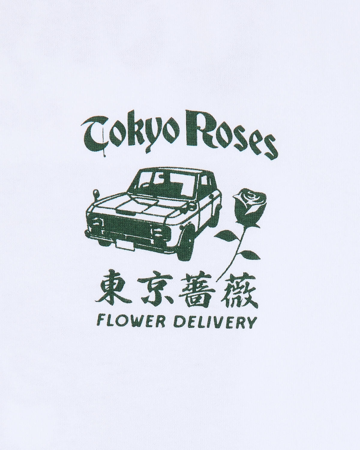 Edwin Tokyo Roses T-Shirt - White