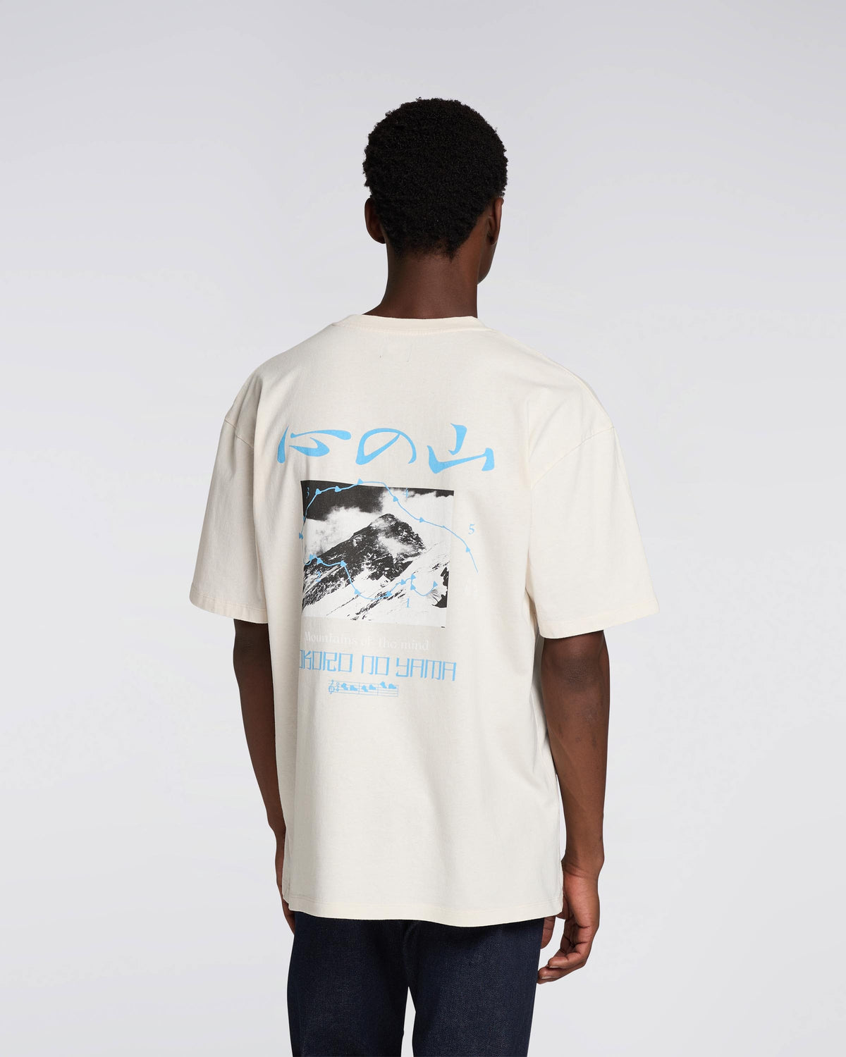 Edwin Mountains of the Mind T-Shirt - White