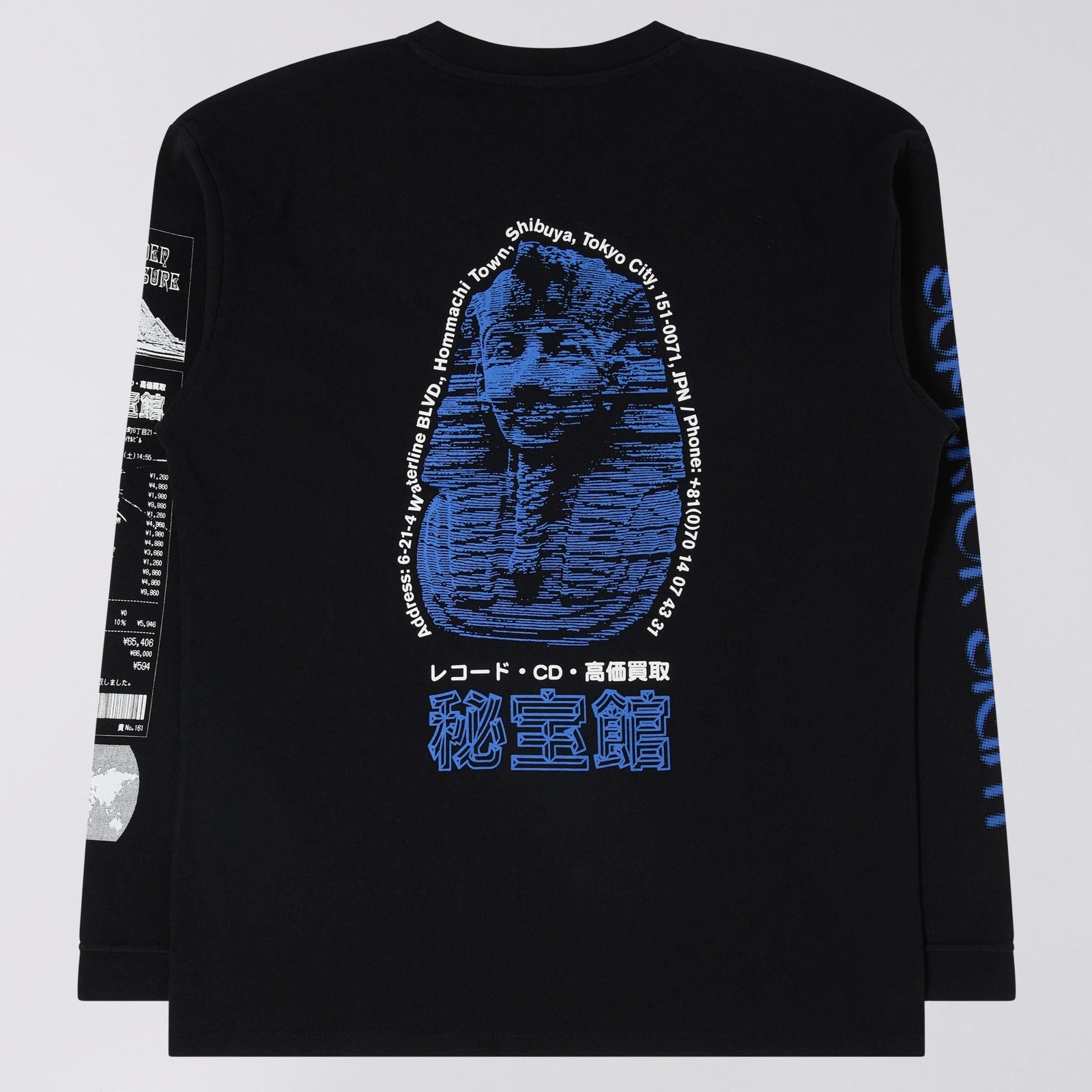 Edwin Hidden Tresures LS T-Shirt - Black