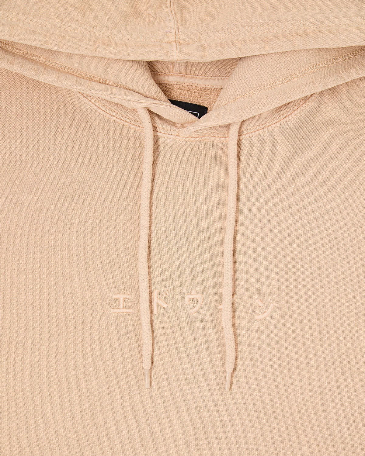 Edwin Katakana Hoodie - Sandstone