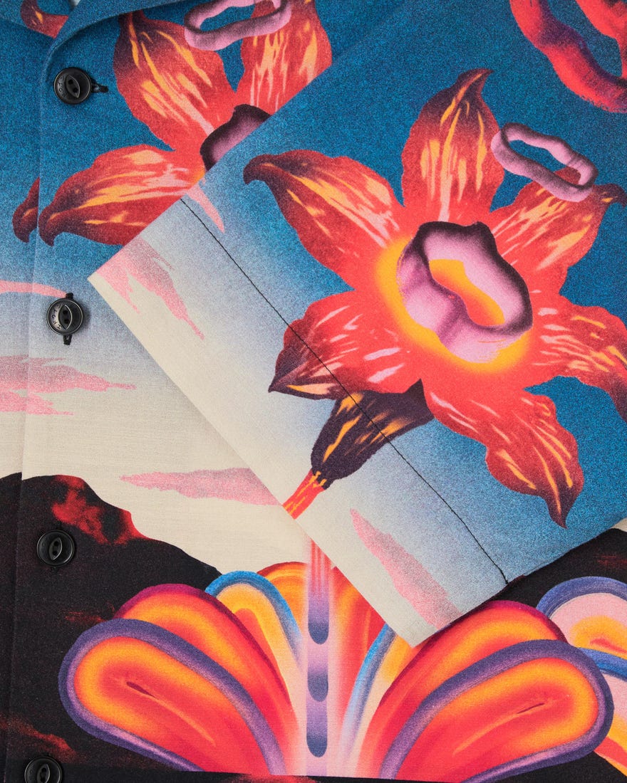 Edwin Hana No Shita Shirt - Multi