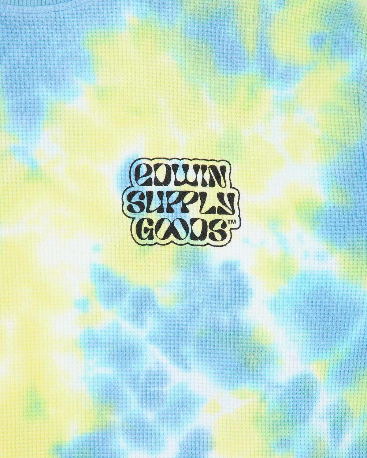 Edwin Waffle Dizzy LS - Charlock Tie Dye