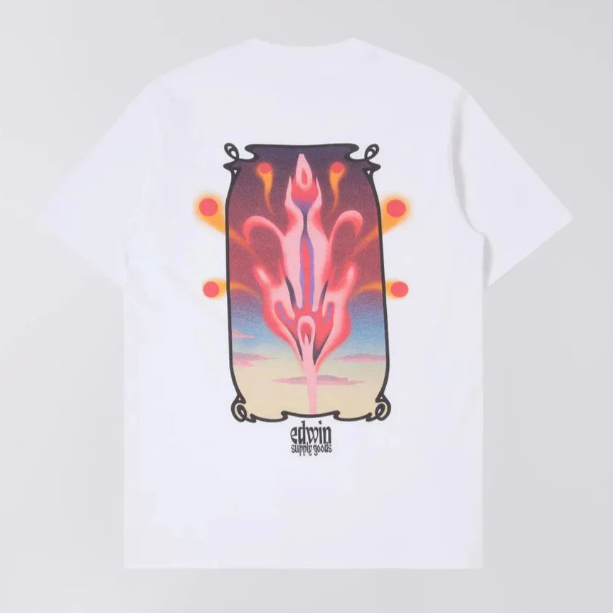 Edwin Hana No Shita T-Shirt - White