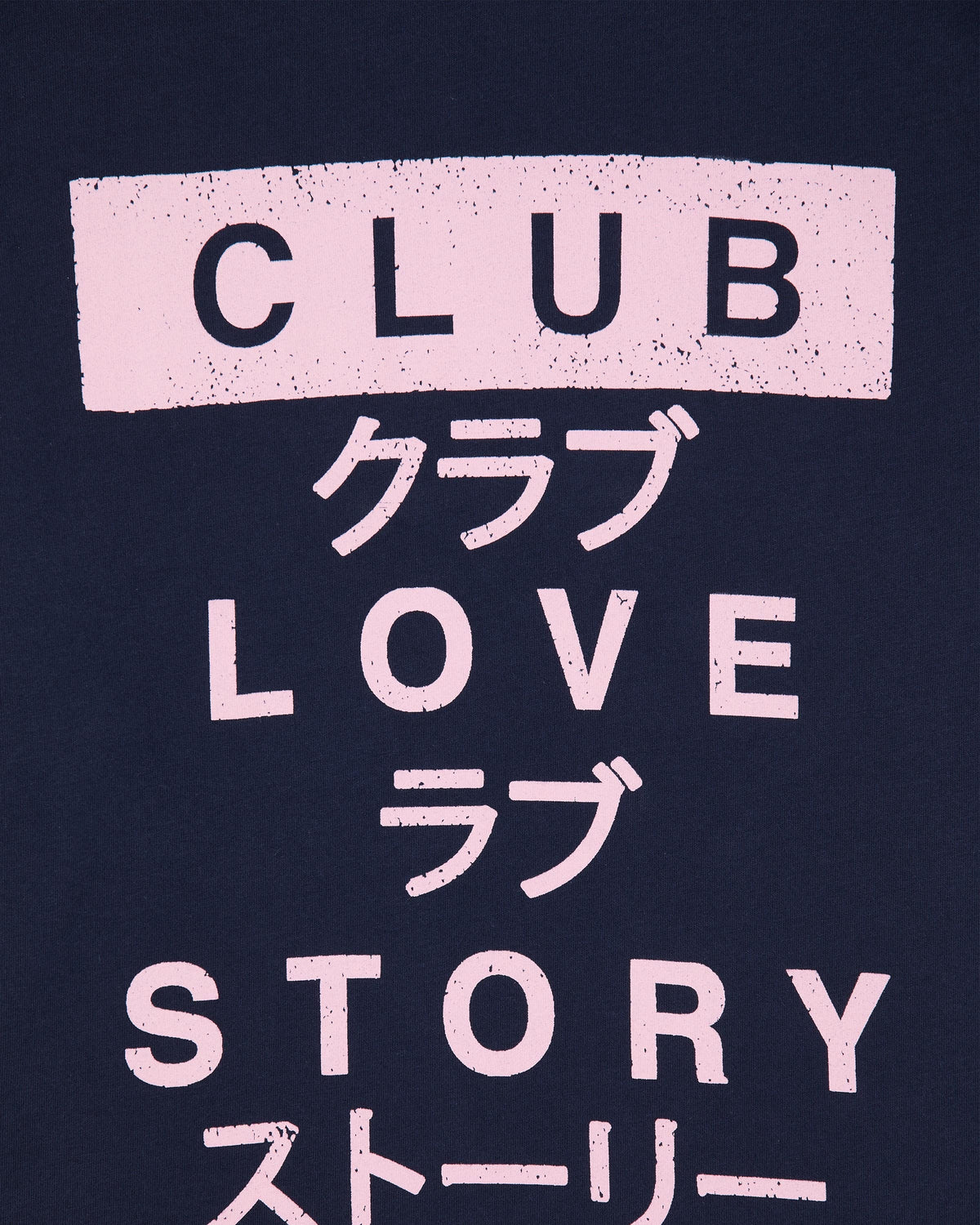 Edwin Club Love Story LS T-Shirt - Maritime Blue