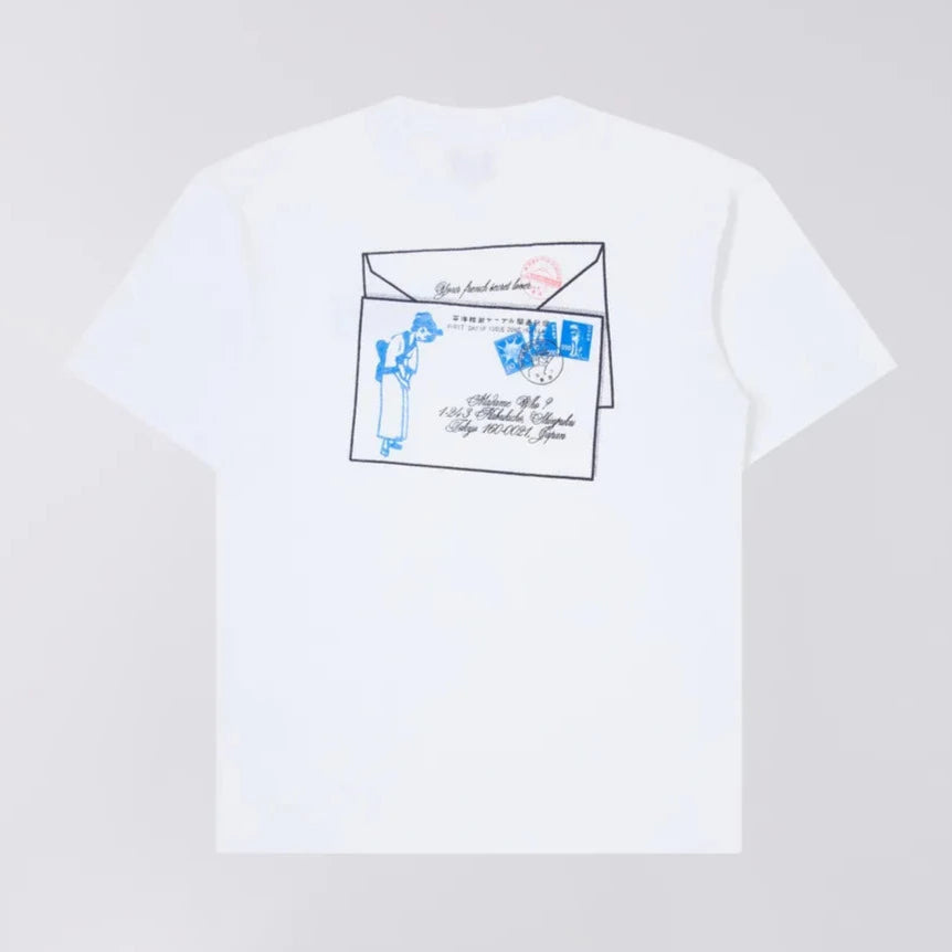 Edwin Postal T-Shirt - White