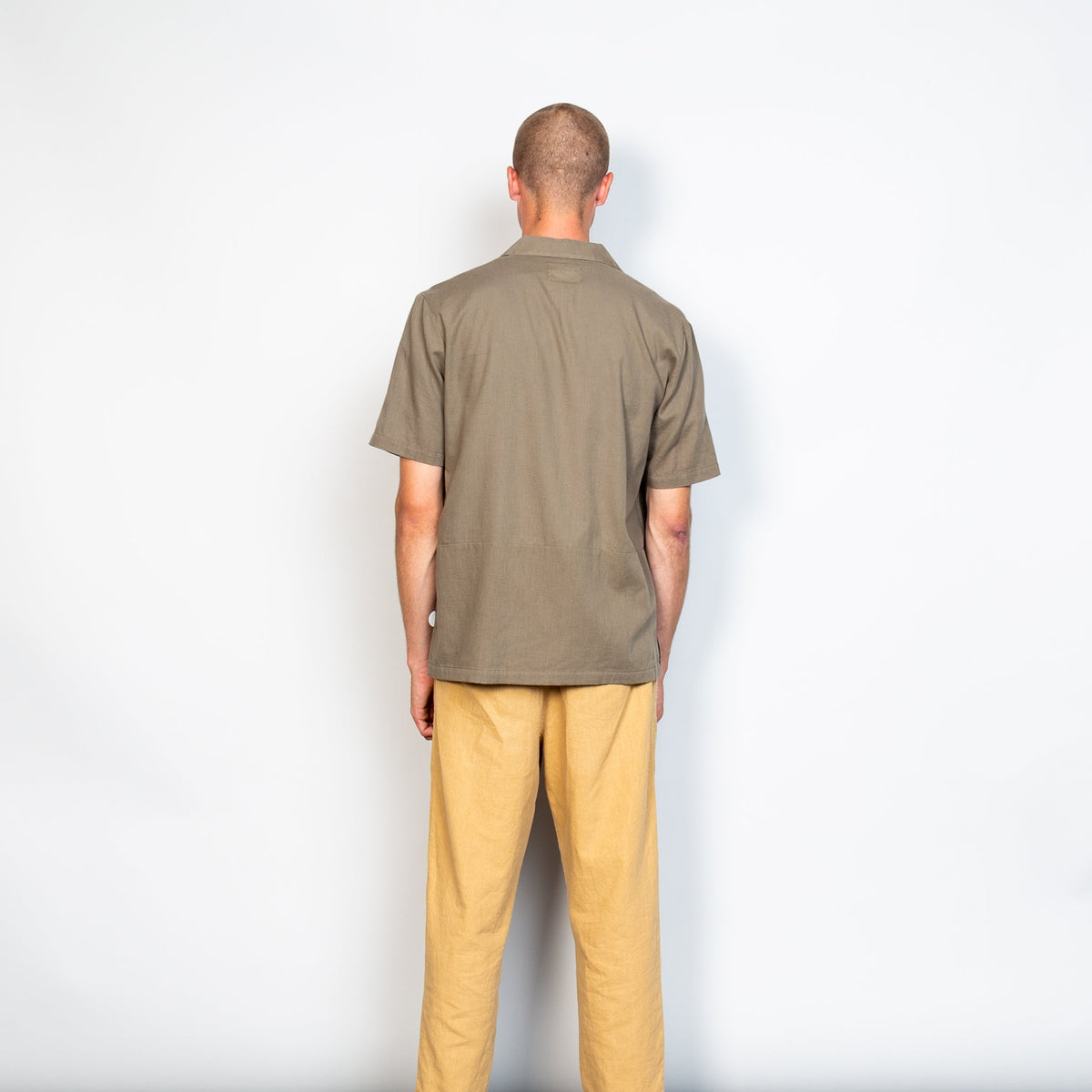 Folk Junction Shirt - Mid Olive