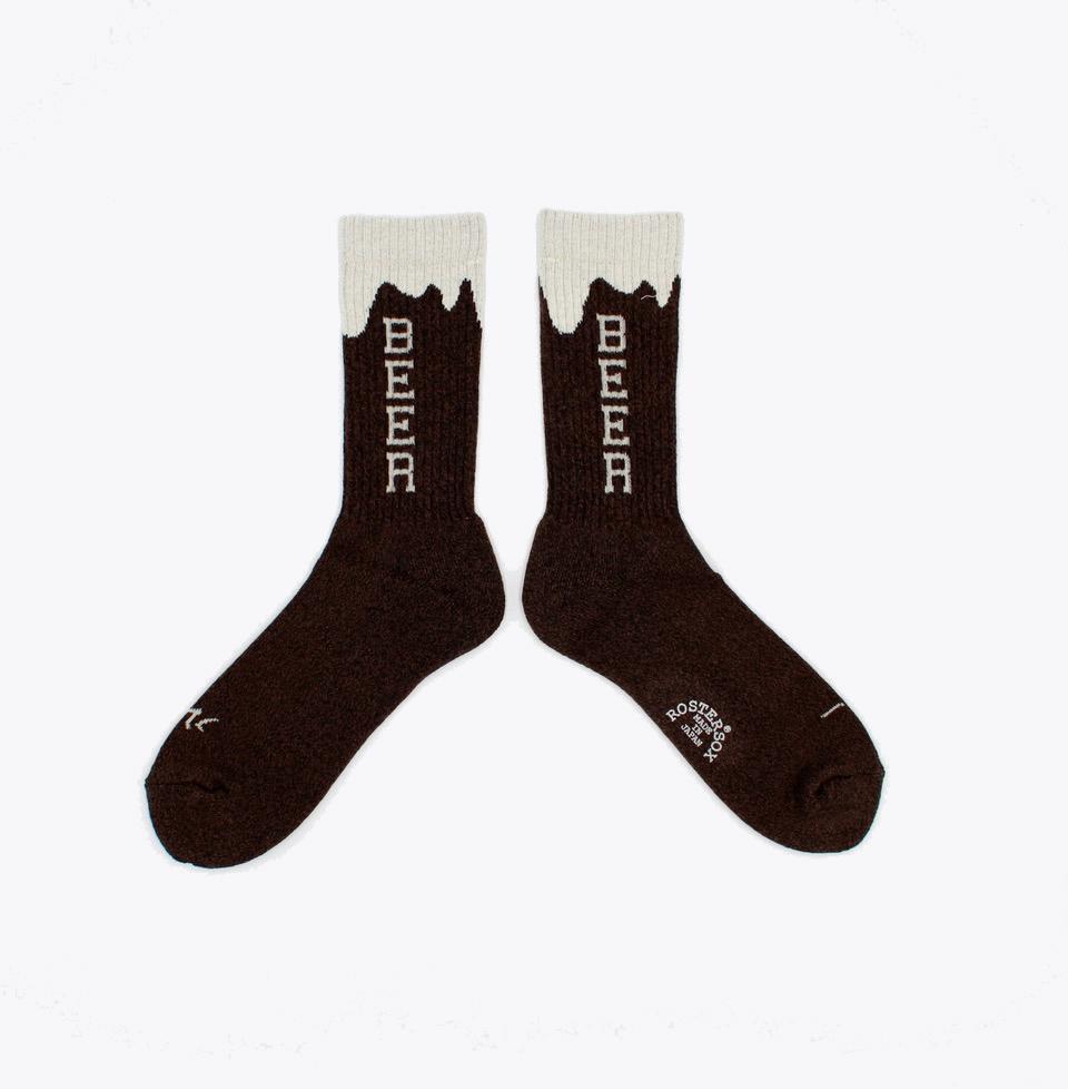 Rostersox Beer Sock - Brown