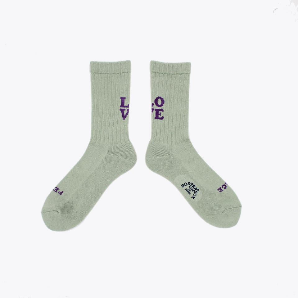 Rostersox Love Sock - Green
