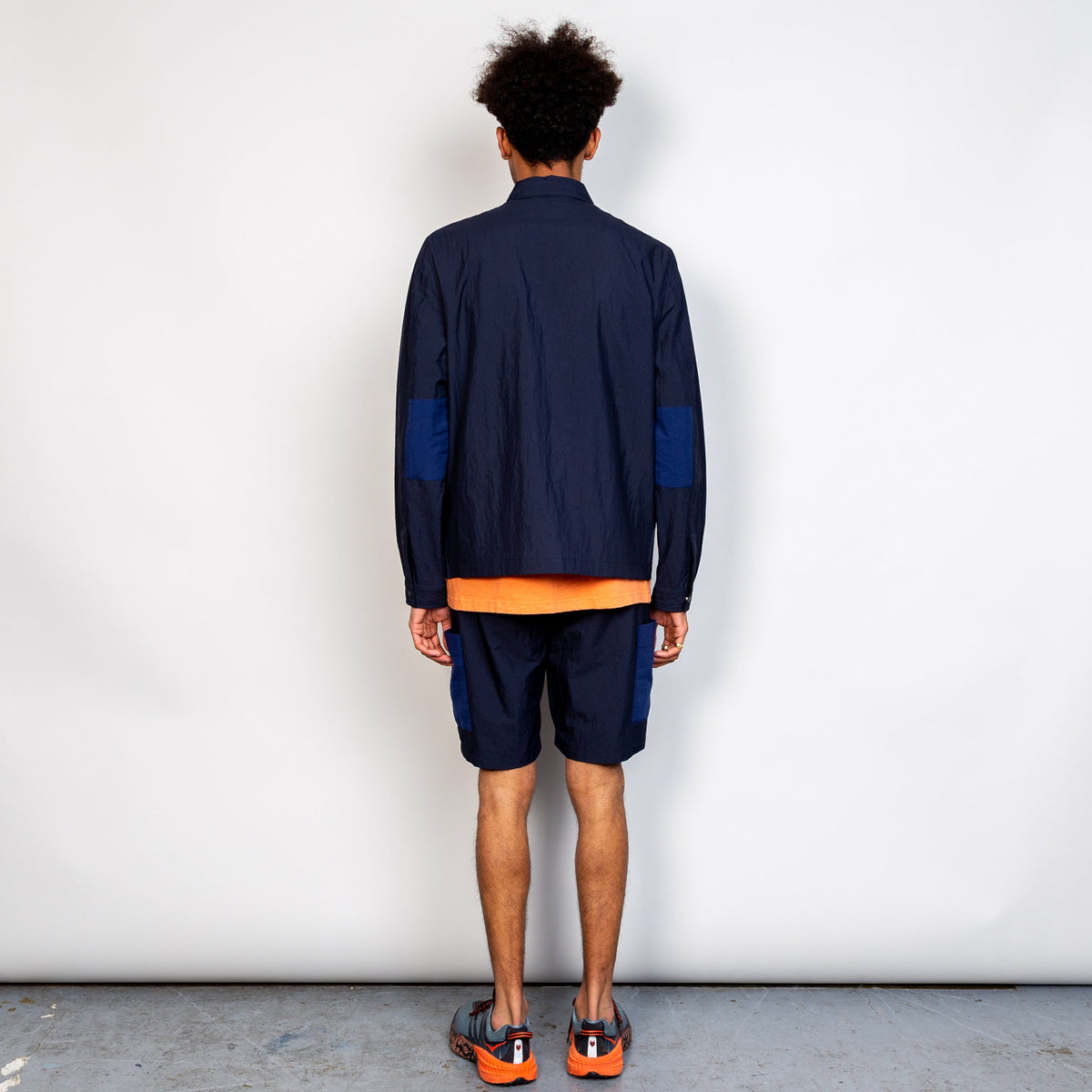 Folk Stack Jacket - Navy