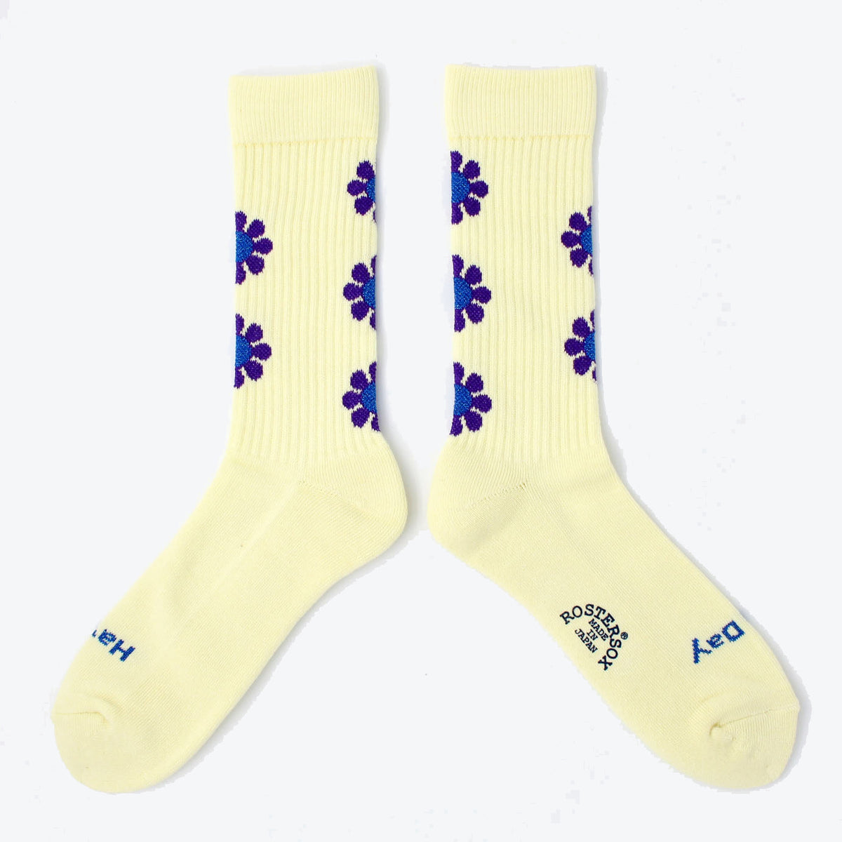 Rostersox Peace Sock - Yellow