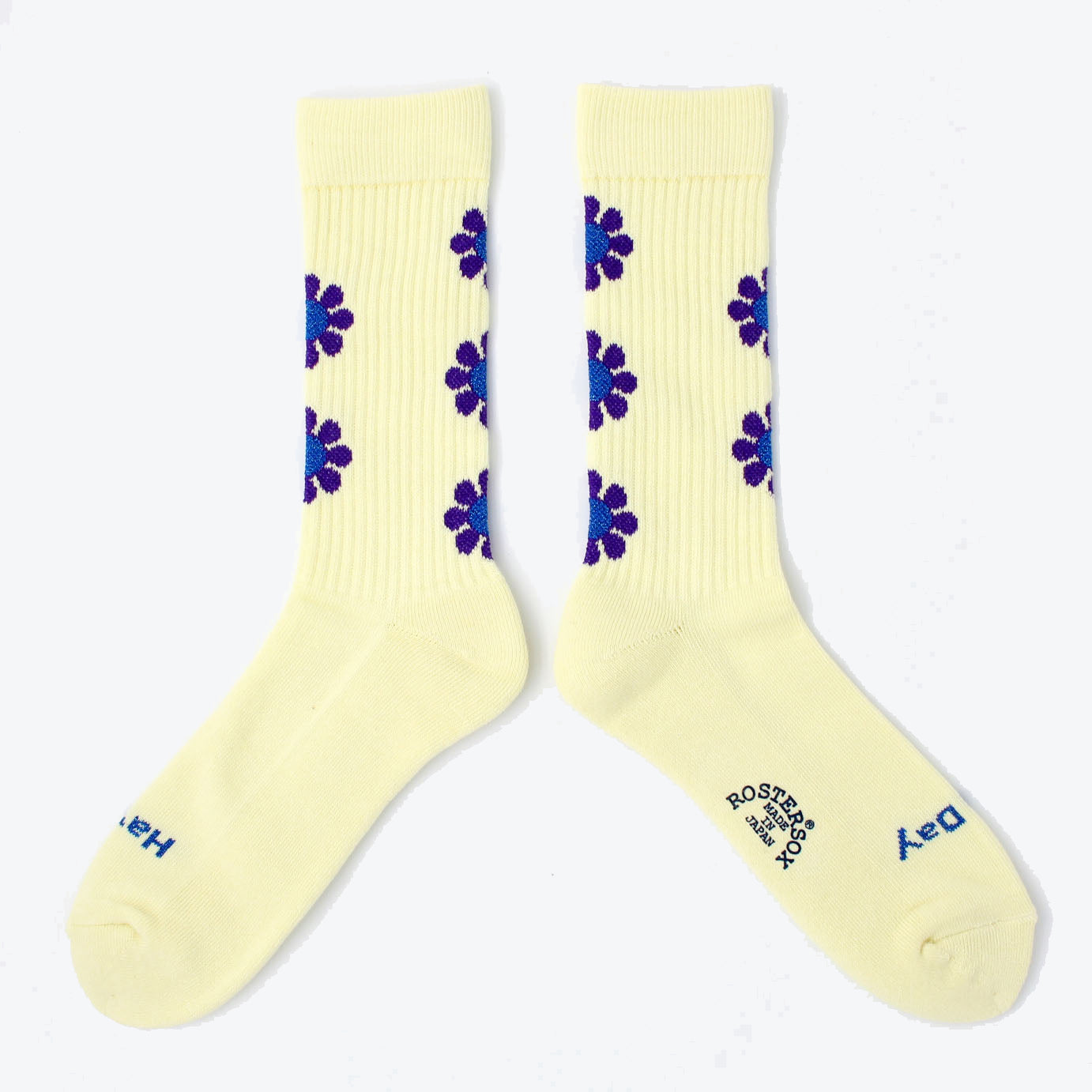 Rostersox Peace Sock - Yellow