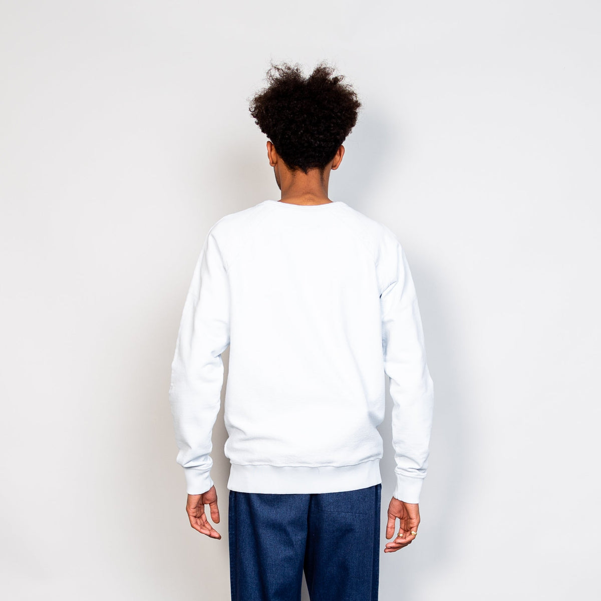 Folk Rework Rivet Sweat - Seasalt