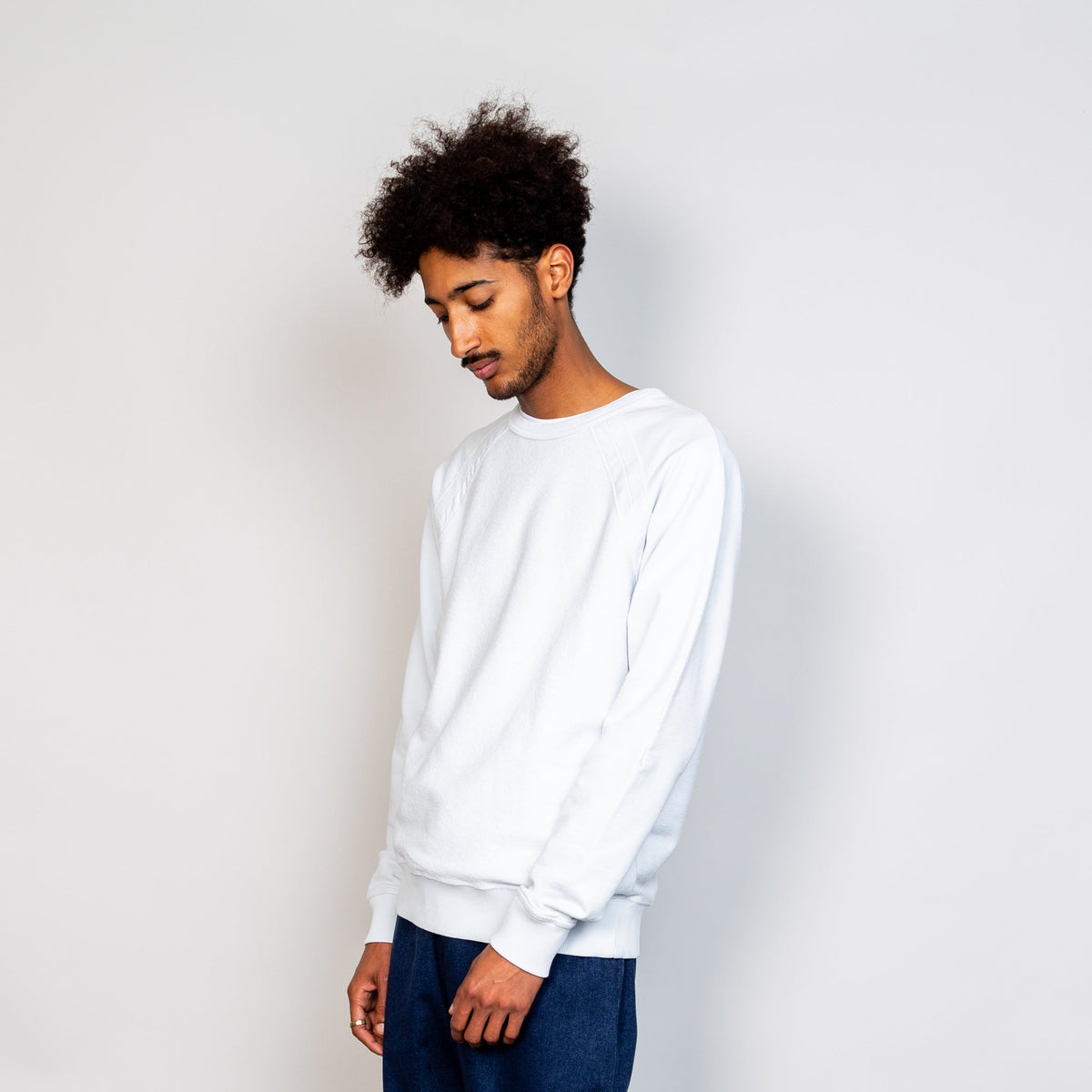 Folk Rework Rivet Sweat - Seasalt