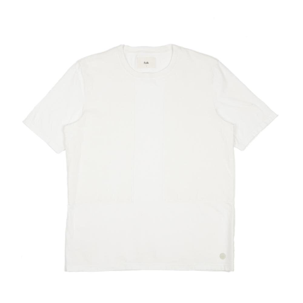 Folk Overlay T-Shirt White