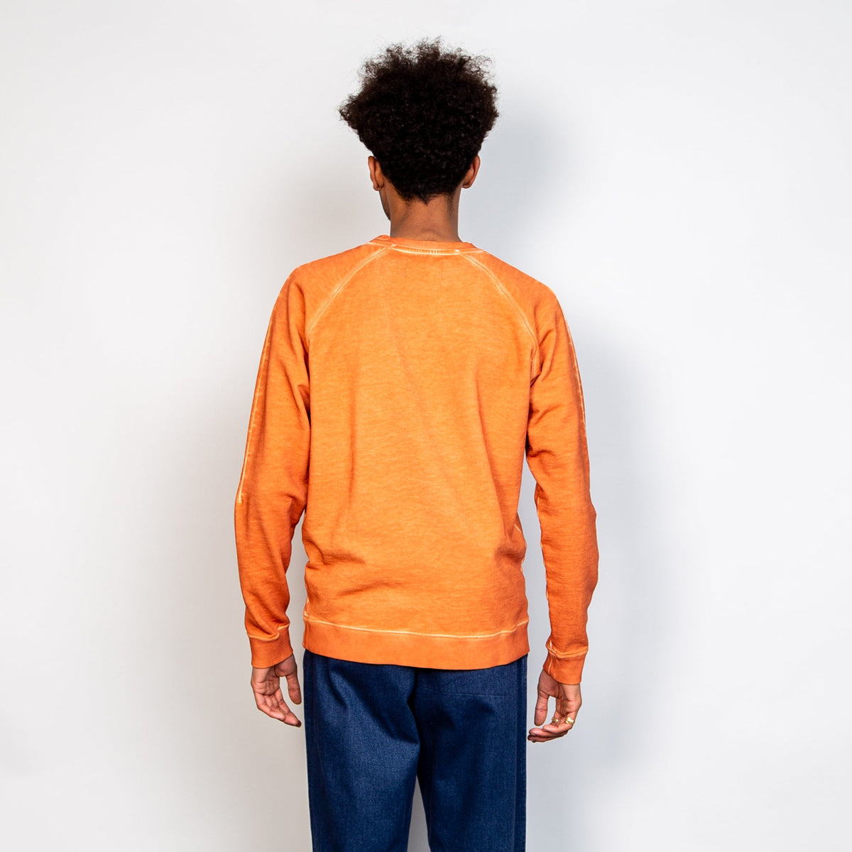 Folk Rivet Sweat - Light Orange