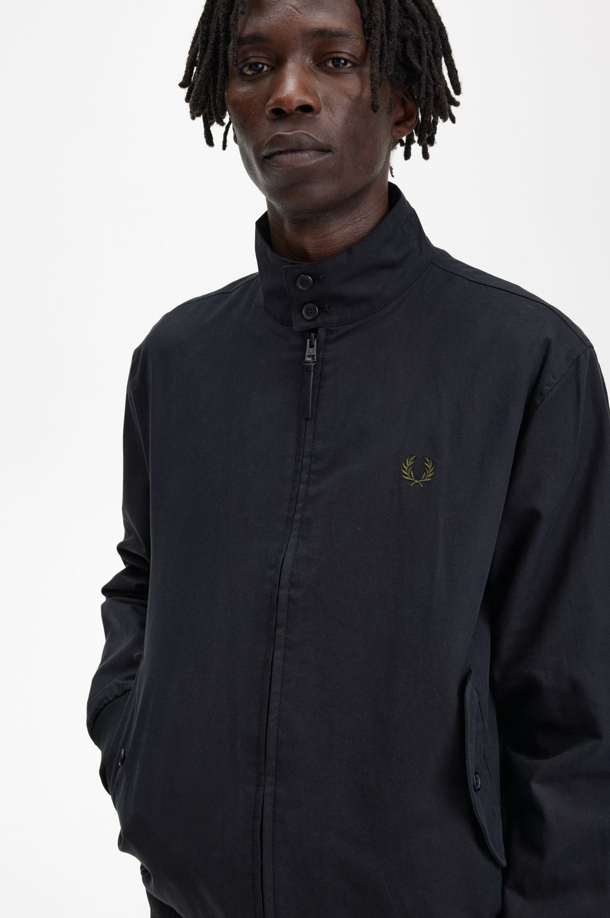 Fred Perry Harrington Jacket - Black