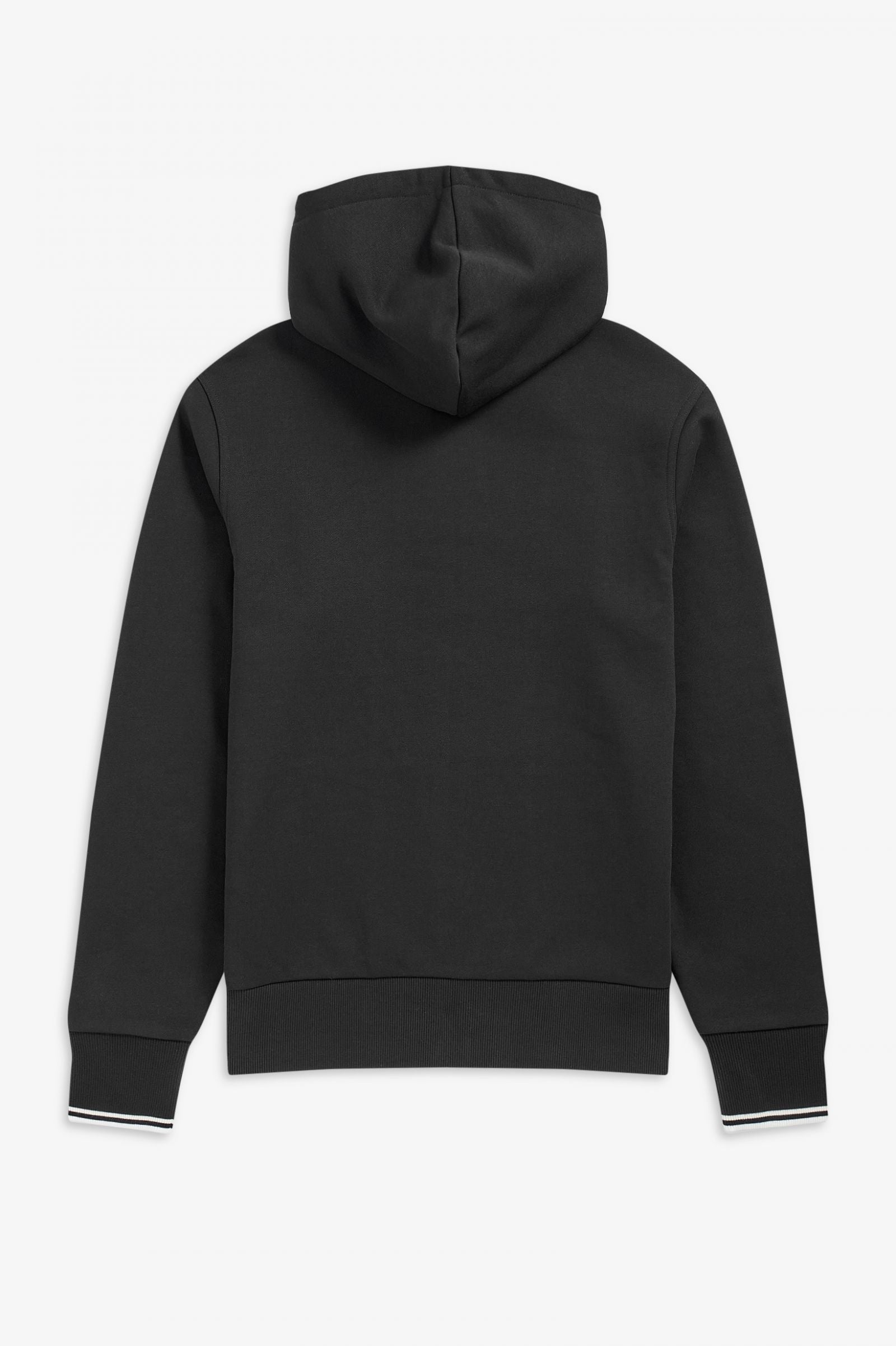 Fred Perry Hooded Zip Sweat - Black