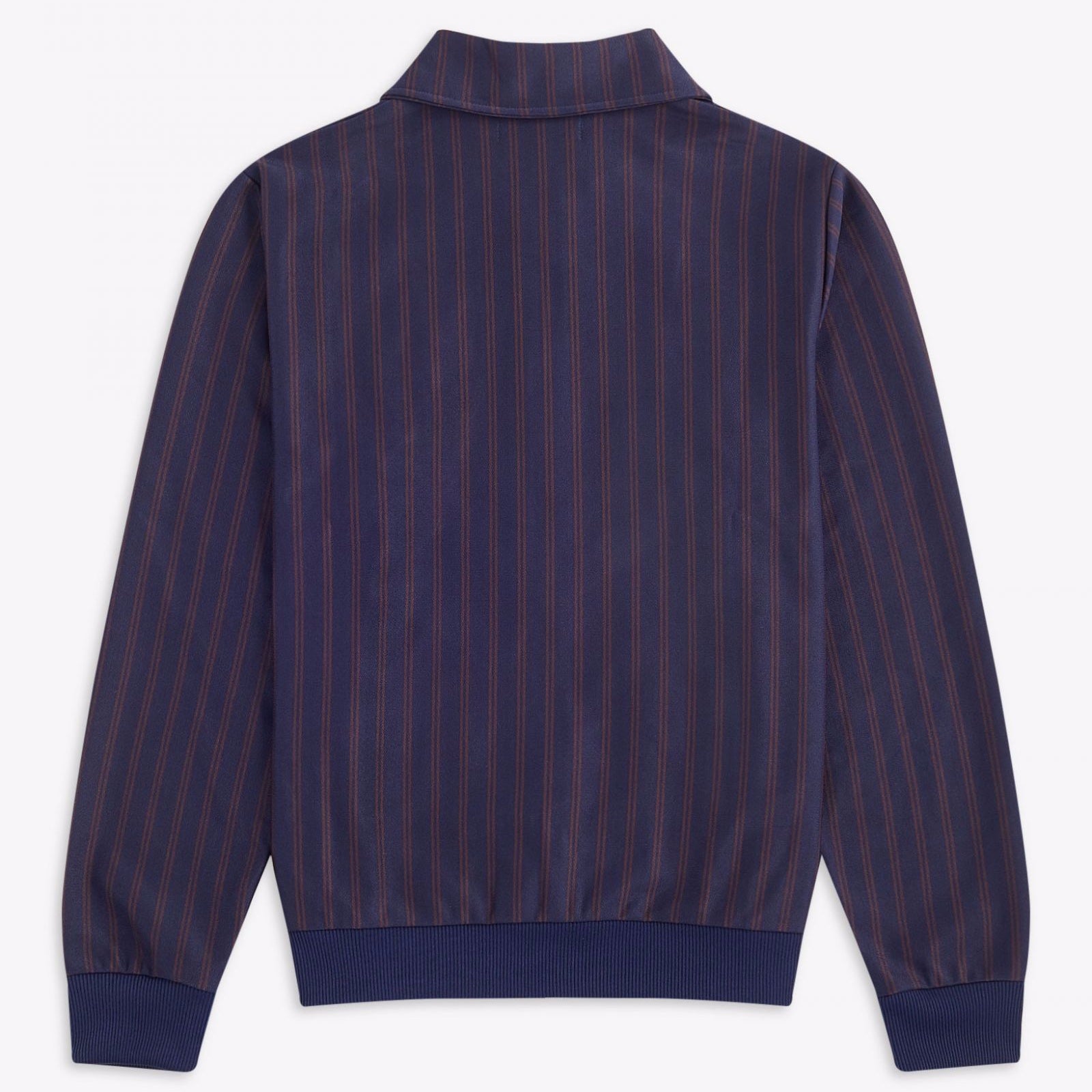 Fred Perry Striped Track Jacket Carbon Blue