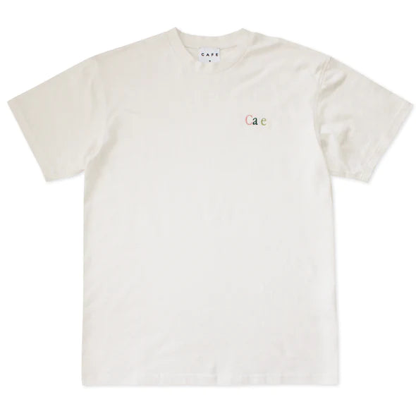 Skateboard Cafe JLH Wayne T-Shirt - Cream