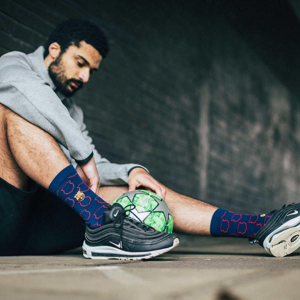 Stance FCB Crest - Navy