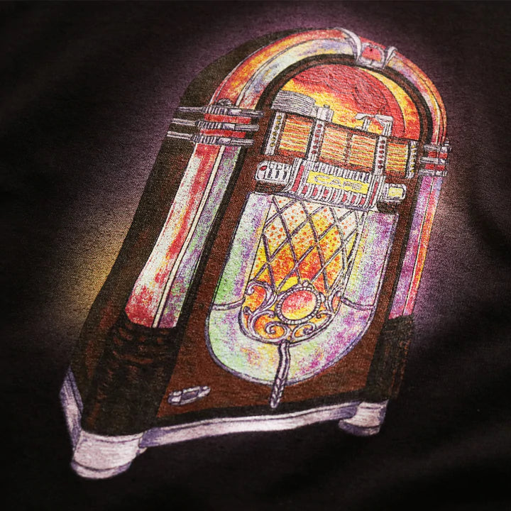 Skateboard Cafe Jukebox T-Shirt - Black