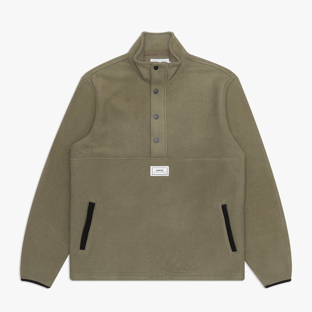 Parlez Kelt Overhead Fleece - Khaki